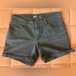 BDG Black Denim Shorts